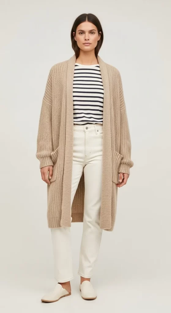 The Cozy Longline Cardigan