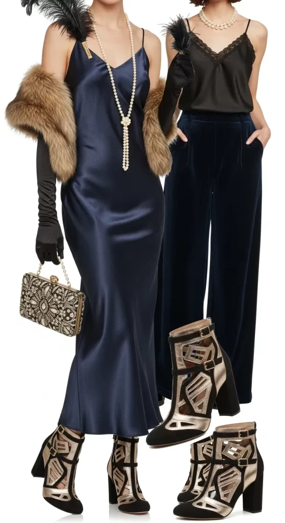 The Gilded Evening Ankle Boot