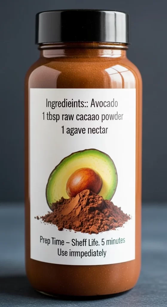 Hydrating Chocolate Avocado Mousse Mask Hydrating Chocolate Avocado Mousse Mask