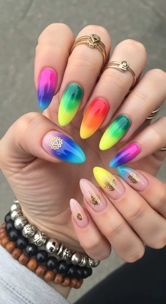Rainbow Chakra Gradient