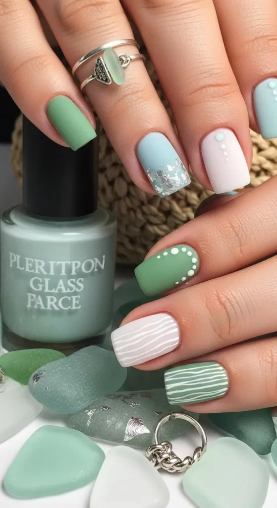 Soothing Sea Glass Hues