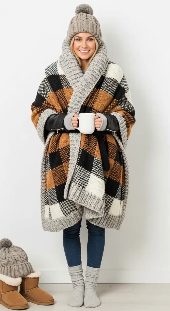 The Cozy Buffalo Check Blanket The Cozy Buffalo Check Blanket