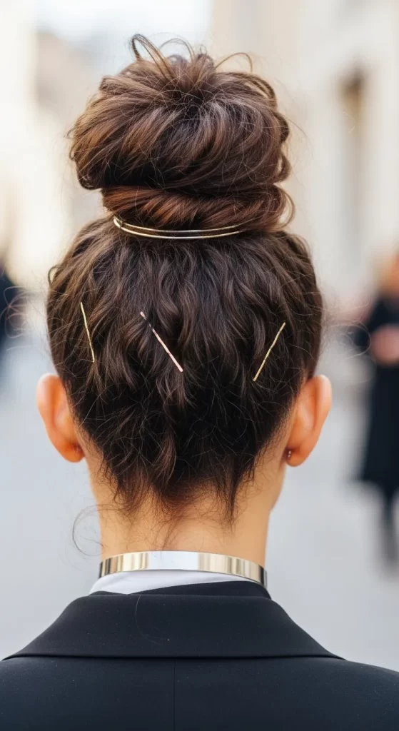 The Gilded Messy Bun The Gilded Messy Bun