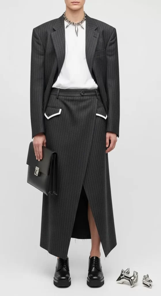 The Deconstructed Pinstripe Suit The Deconstructed Pinstripe Suit