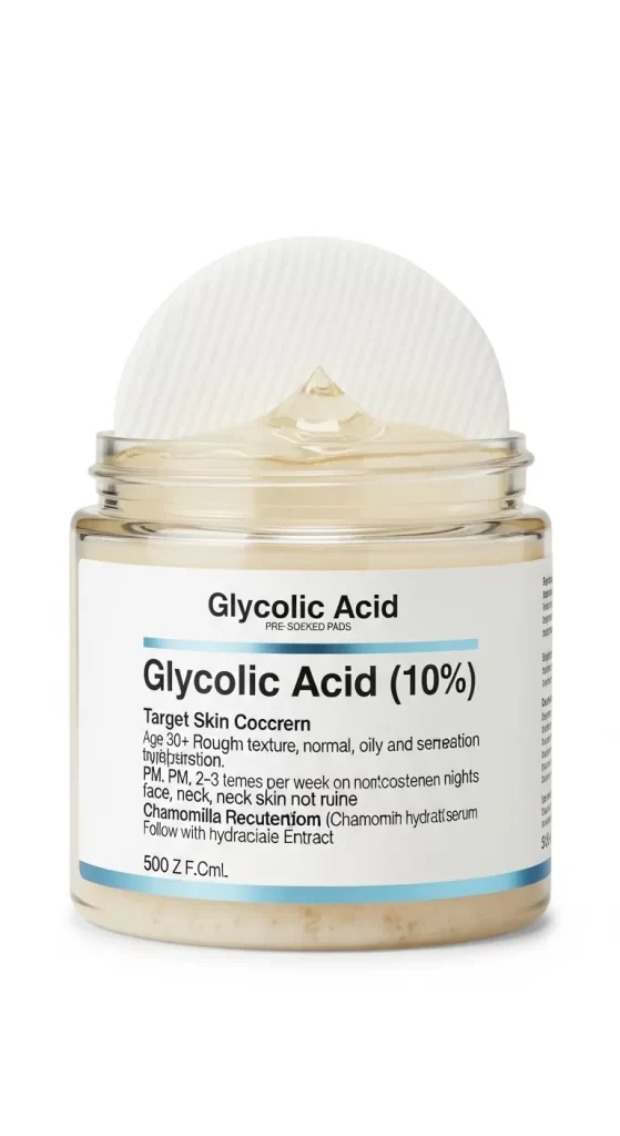 The Glycolic Acid Resurfacing Pads The Glycolic Acid Resurfacing Pads