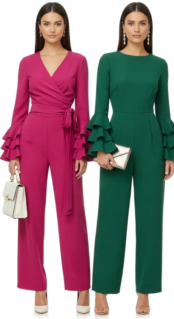 The Ruffle-Sleeve Jumpsuit