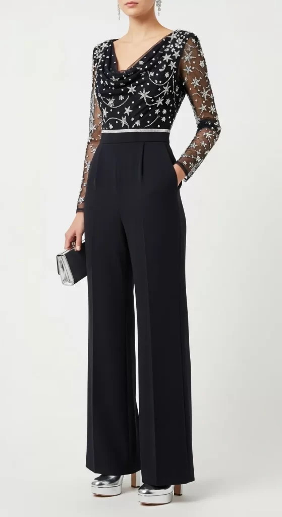 The Celestial Embellished Jumpsuit The Celestial Embellished Jumpsuit