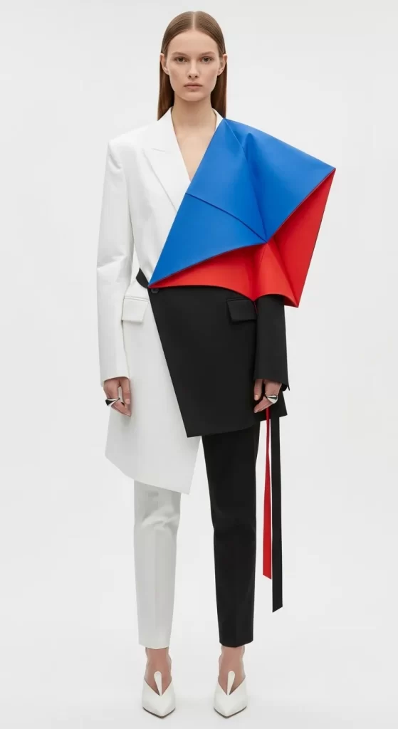 The Abstract Origami Blazer The Abstract Origami Blazer