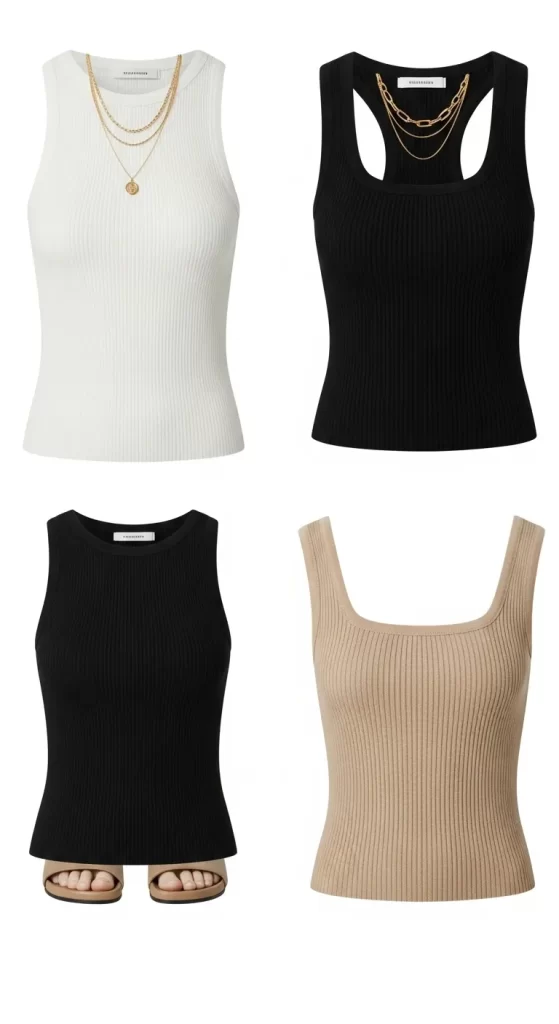  The Elevated Tank Top