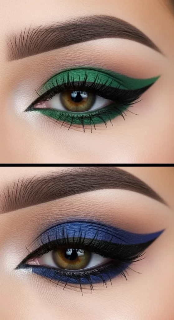 Vibrant Jewel-Tone Graphics