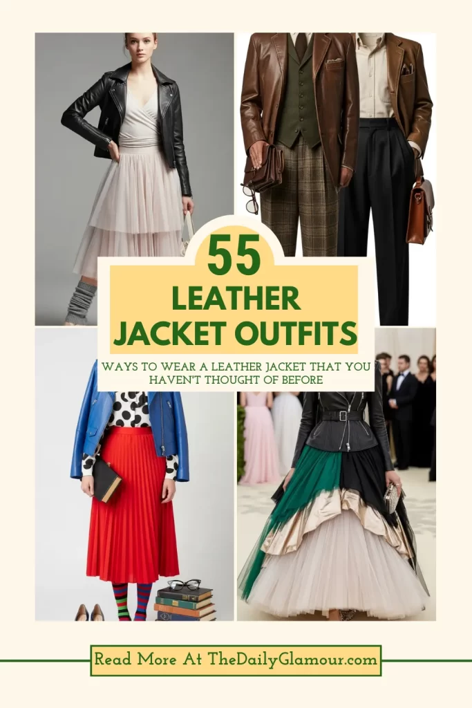  Leather Jacket Outfits