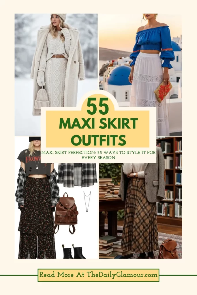 Maxi Skirt Outfits Maxi Skirt Outfits