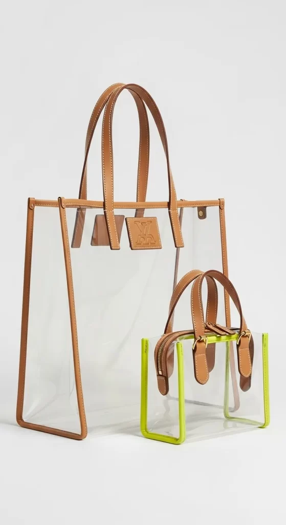 The Staud Shirley Clear Tote