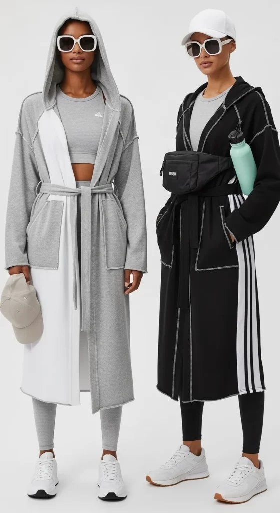 The Athleisure Robe Coat The Athleisure Robe Coat