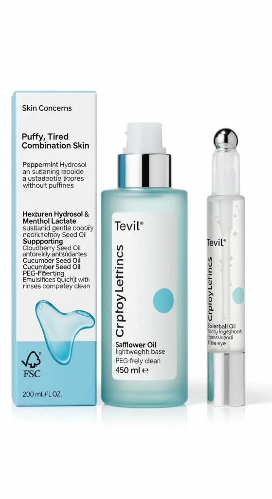 Tevil Cooling Safflower Cleansing Oil