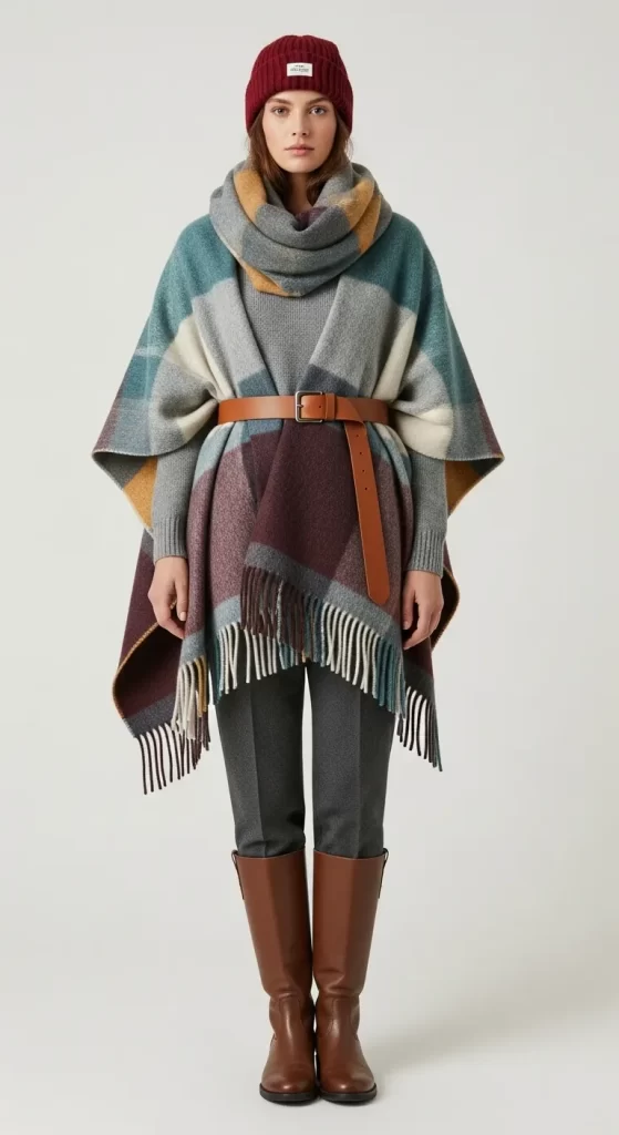 The Belted Plaid Blanket The Belted Plaid Blanket