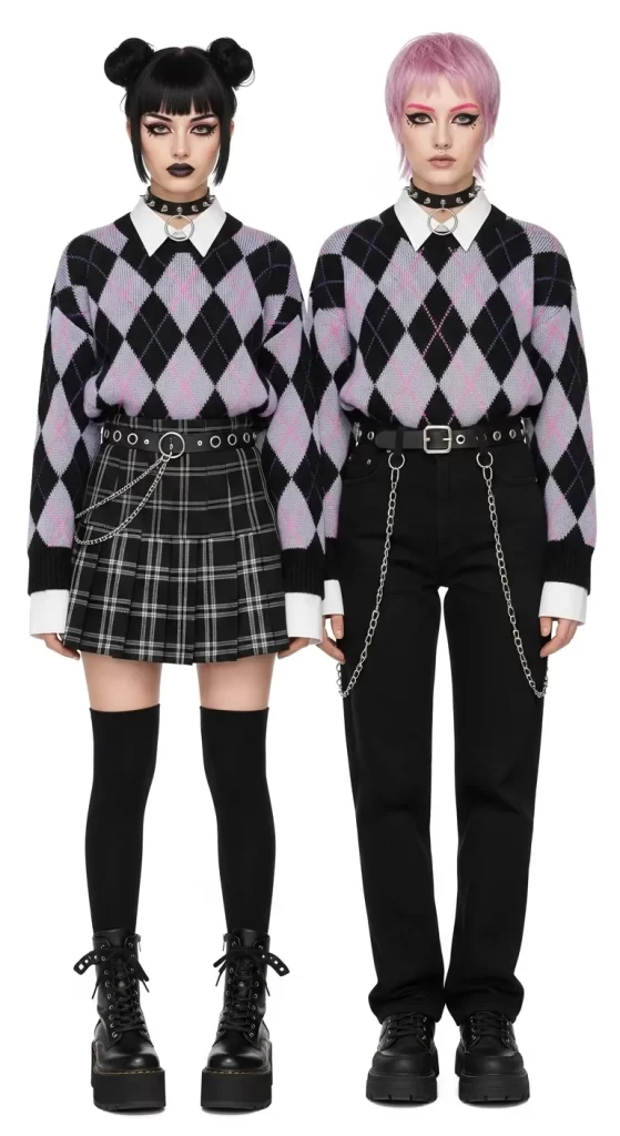 Preppy Goth Preppy Goth