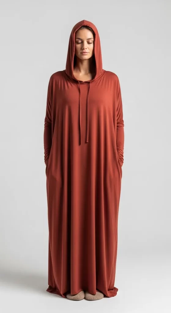 The Flowing Maxi Hoodie Dress The Flowing Maxi Hoodie Dress