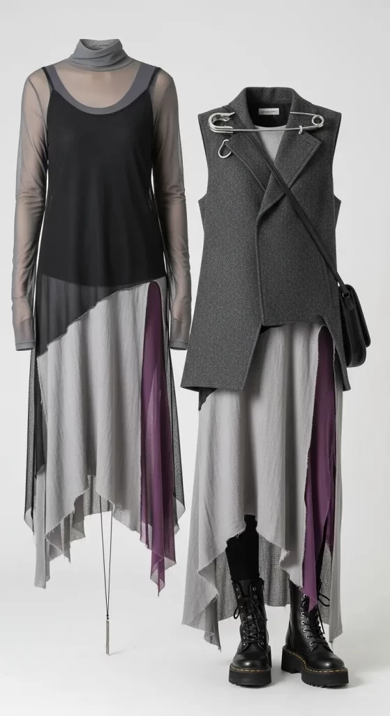 The Deconstructed Mesh Dress The Deconstructed Mesh Dress