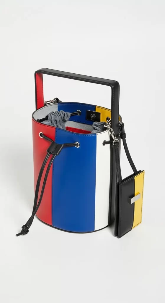 The Mondrian-Inspired Bucket Bag