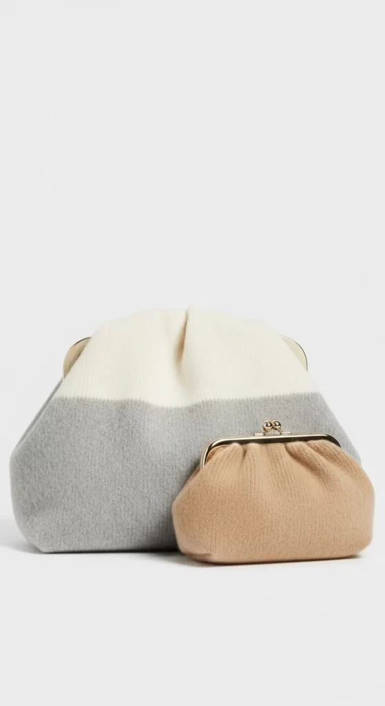 The Cozy Knit Frame Pouch