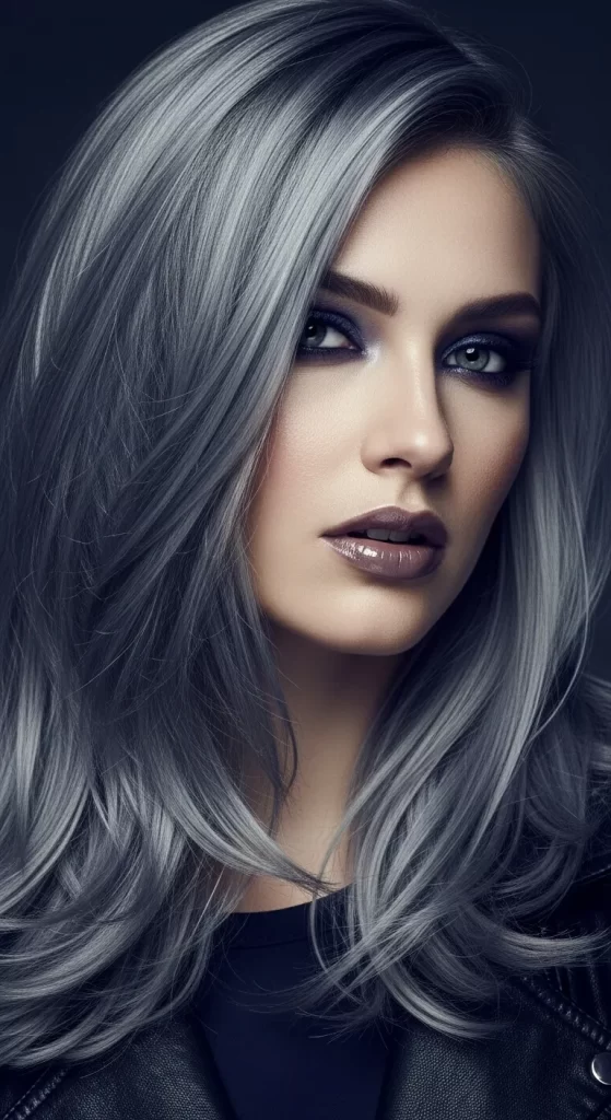 Gunmetal Grey Waves