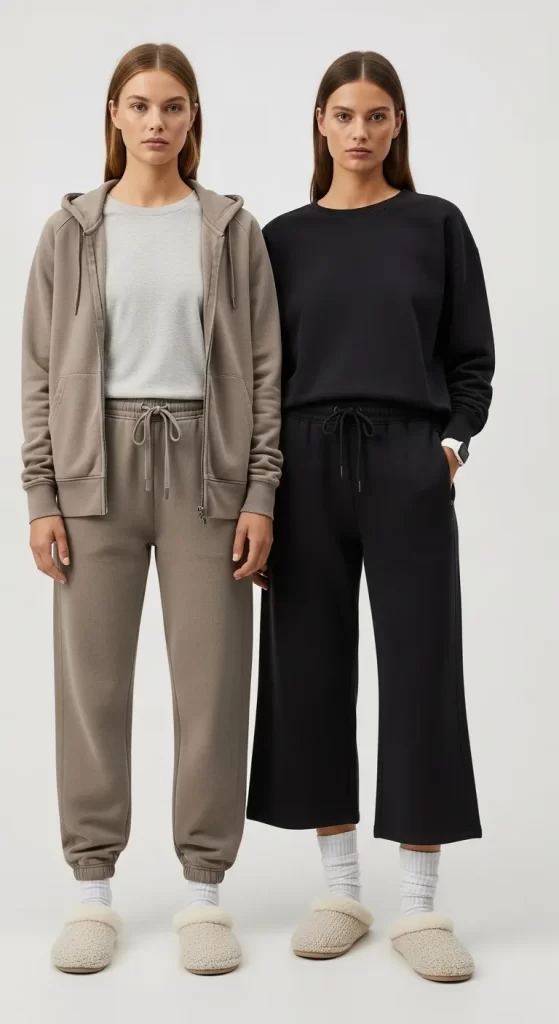 The Matte Fleece Sweat Set Duo The Matte Fleece Sweat Set Duo