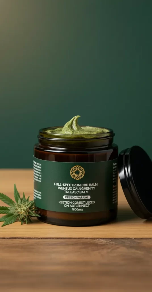 Treeasc Full-Spectrum CBD Cleansing Balm