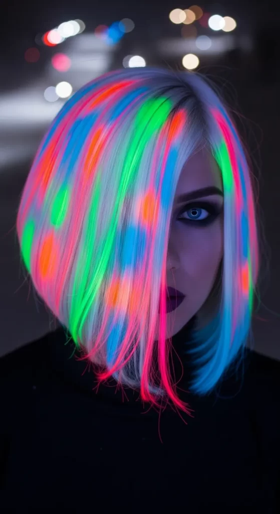 Neon Light Projection