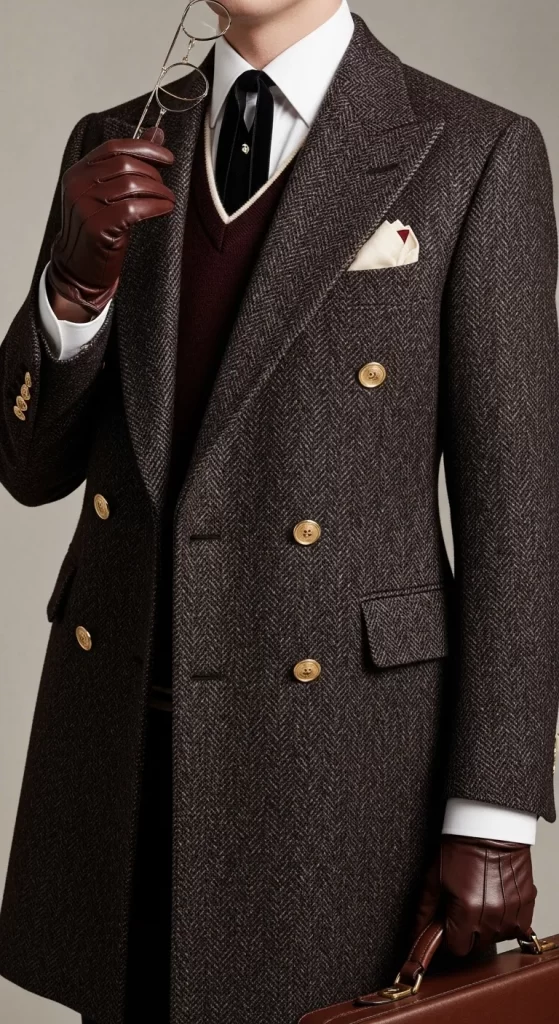 The Heritage Tweed Overcoat The Heritage Tweed Overcoat