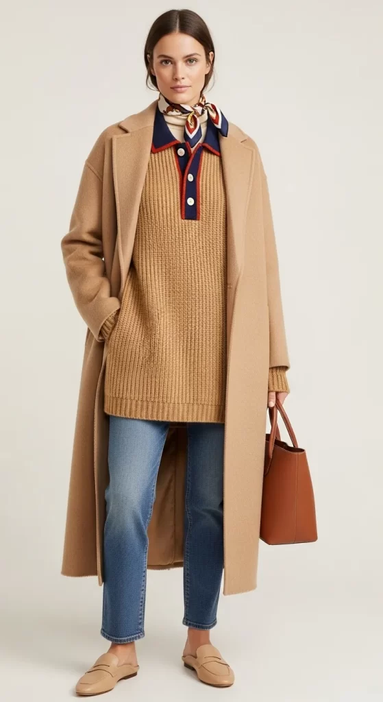 The Collegiate Polo Sweater The Collegiate Polo Sweater