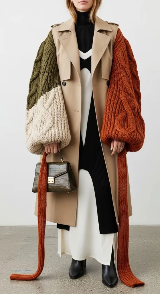 The Statement Sleeve Trench The Statement Sleeve Trench