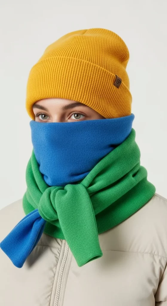 The Bold Color-Block Face Gaiter The Bold Color-Block Face Gaiter