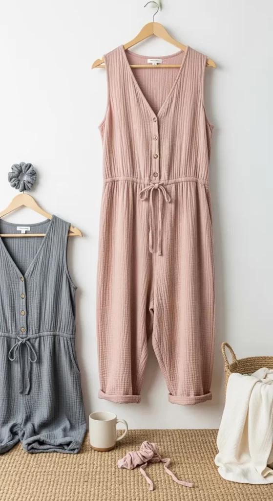 The Airy Gauze Jumpsuit The Airy Gauze Jumpsuit