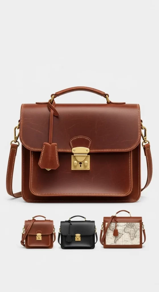 The Timeless Leather Satchel