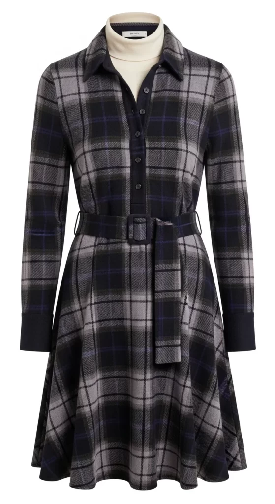 The Plaid Knit Scholar Dress The Plaid Knit Scholar Dress
