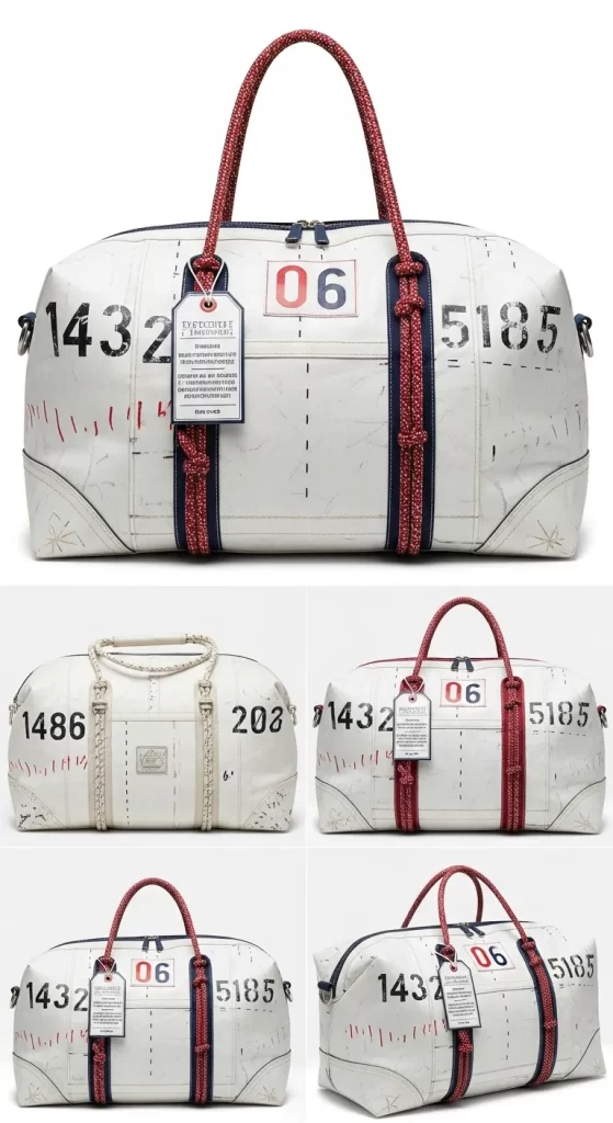 The Upcycled Nautical Duffel
