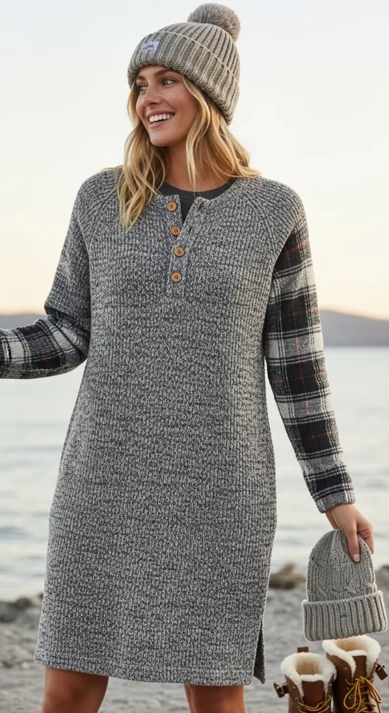 The Lakeside Henley Dress The Lakeside Henley Dress