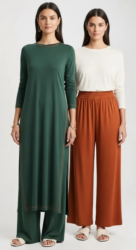 The Longline Tunic and Pant The Longline Tunic and Pant