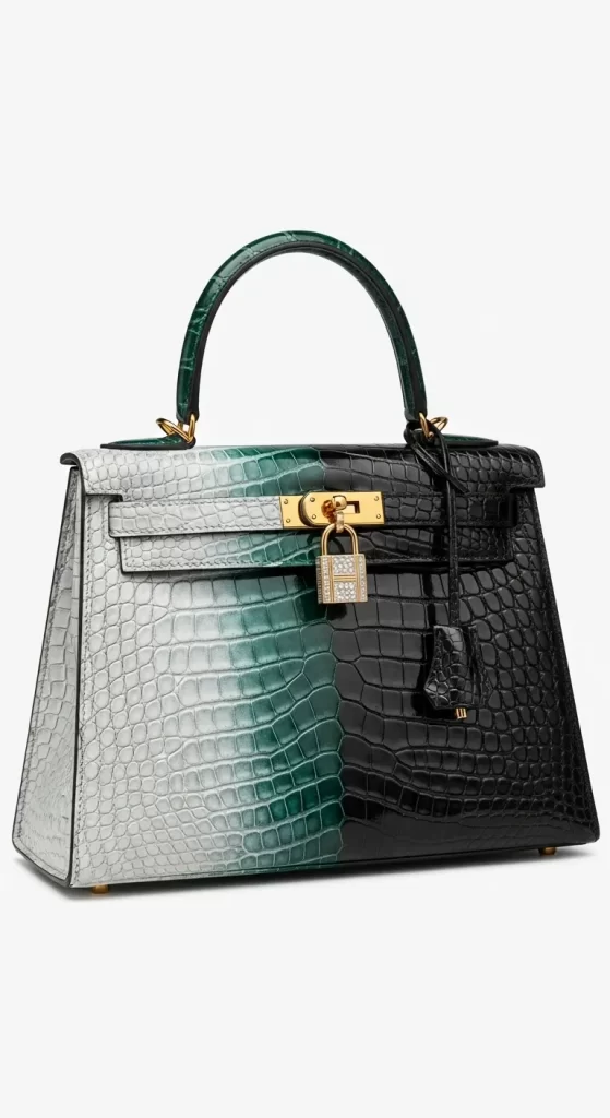 The Ombré Crocodile Masterpiece