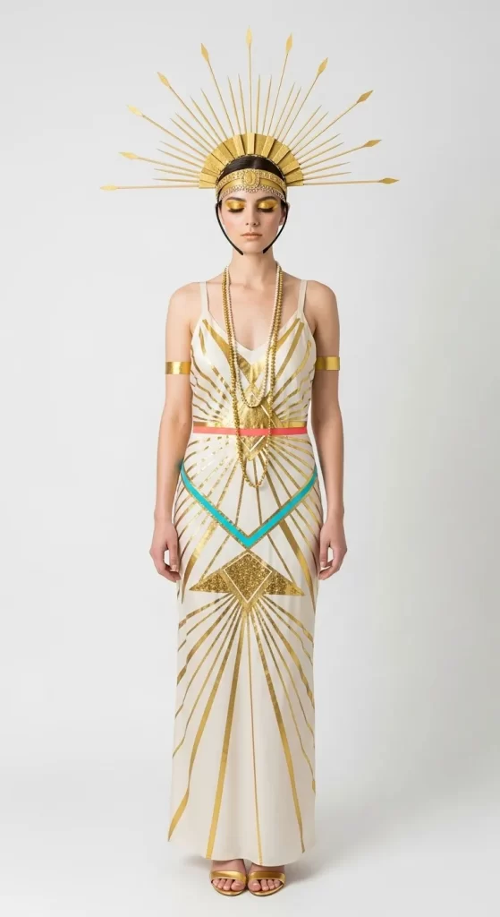 The Art Deco Sun Goddess The Art Deco Sun Goddess