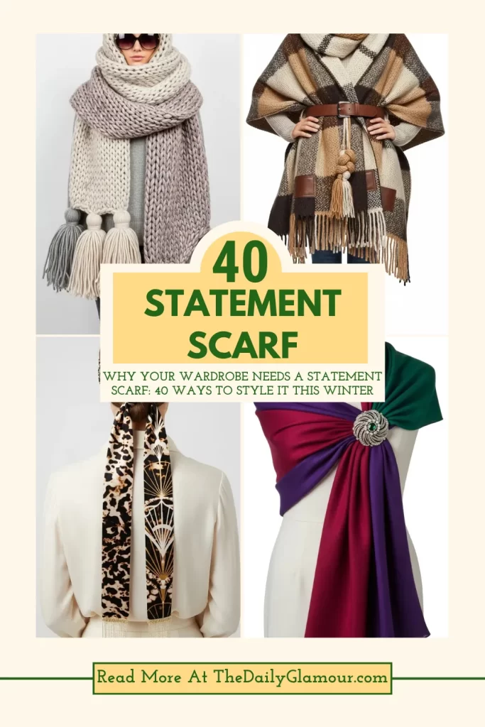 Statement Scarf Statement Scarf